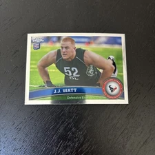 2011 Topps Chrome JJ Watt #104 Rookie RC SURFACE SCRATCHES