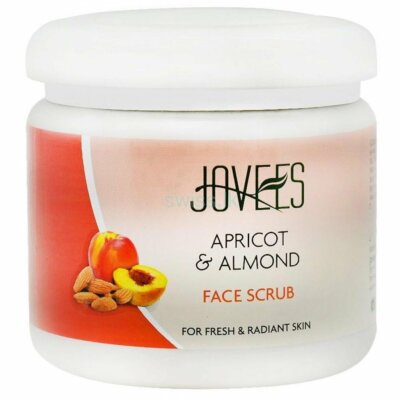 Jovees Facial Scrub, Apricot and Almond 400gm.