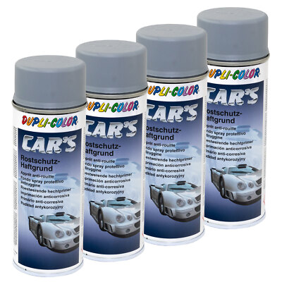 Haftgrund Grau 4 x 400 ml Haft Grund Grundierung Rostschutz Dupli 385889 Füller