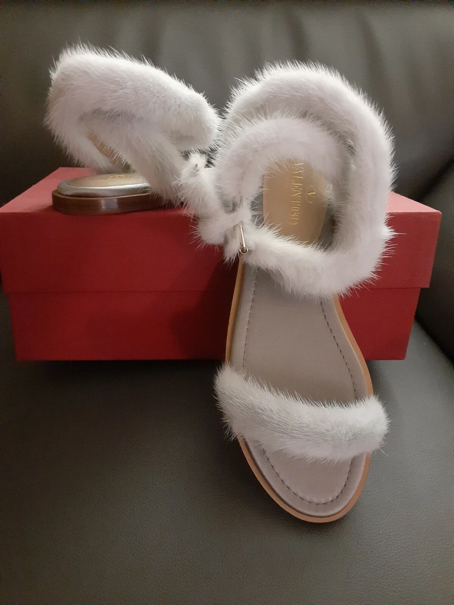 Valentino sales fur heels