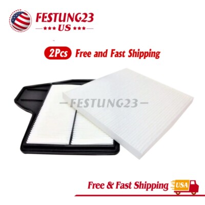 For 2013-2018 Nissan Altima 2.5L Combo Set Engine Air & Cabin Air Filter