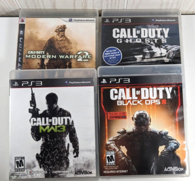 4 Tested Call Of Duty PS3 Games: Black Ops 3, MW2 & 3 & Ghosts Bundle