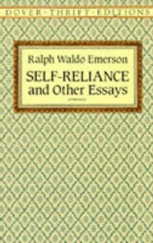 Self-Reliance, and Other Essays by Emerson, Ralph Waldo - product listing photo