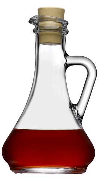 Essigkaraffe ÖLkaraffe Essigspender ÖLspender Glas Essig ÖL Karaffe Kork 260Ml-image