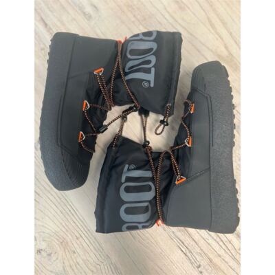 Moon Boots Men's Snow Boots MTrack Black/Orange Size 10.5 | eBay