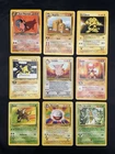 WOTC Vintage Rare Pokemon Card Lot Base Set, Jungle, Neo Genesis/Destiny, MP/HP