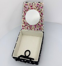 Mini Caja Monedero Torre Eiffel París Reciclado DECLARACIÓN Estrás Bolso de Mano ÚNICO EN SU CLASE