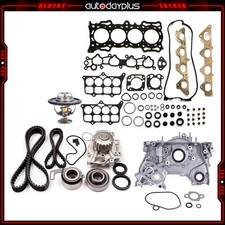 ✔For 93-95 Honda Prelude 2.2L 2156CC SOHC Timing Belt Kit Water Pump Thermostat