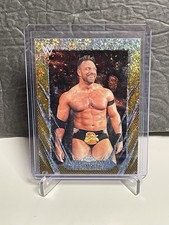 2026 Topps Chrome WWE LA Knight #87 Gold Mini Diamond Refractor /50