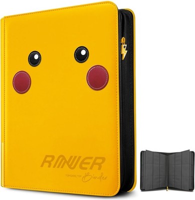 Ravaver 9 Pocket Card Binder, 360 Cards Trading Cards Games Collection Holder