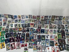 LOT OF 350 PANINI PRIZM/TOPPS CHROME/DONRUSS & MORE NM ROOKIE FOOTBALL CARDS
