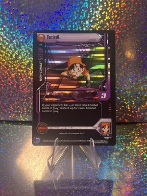 DBZ CCG DRAGON BALL Z GT SUPER BURIED! #17 FOIL LOST EPISODES SAGA SCORE 2004