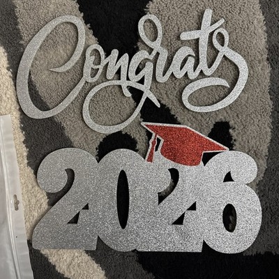 Congrats 2026 Graduation Decoration