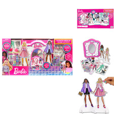 Tara Toys Barbie Magnetic Dress Up Closet Activity - Fashion Design Playset Mix