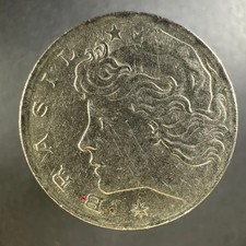 1970 Brazil 20 Centavos – Nearly Uncirculated