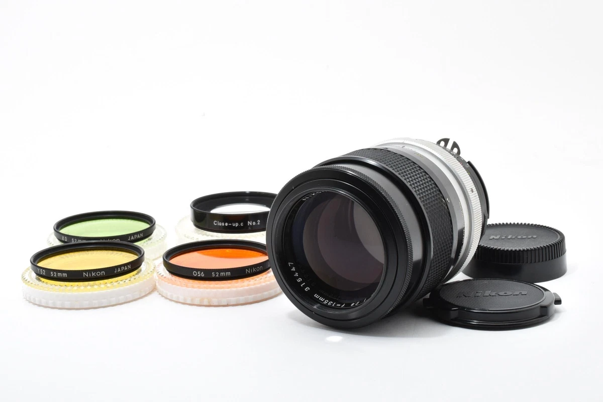 Nikon NIKKOR f/2.8 Camera Lenses 135mm Focal for sale - eBay