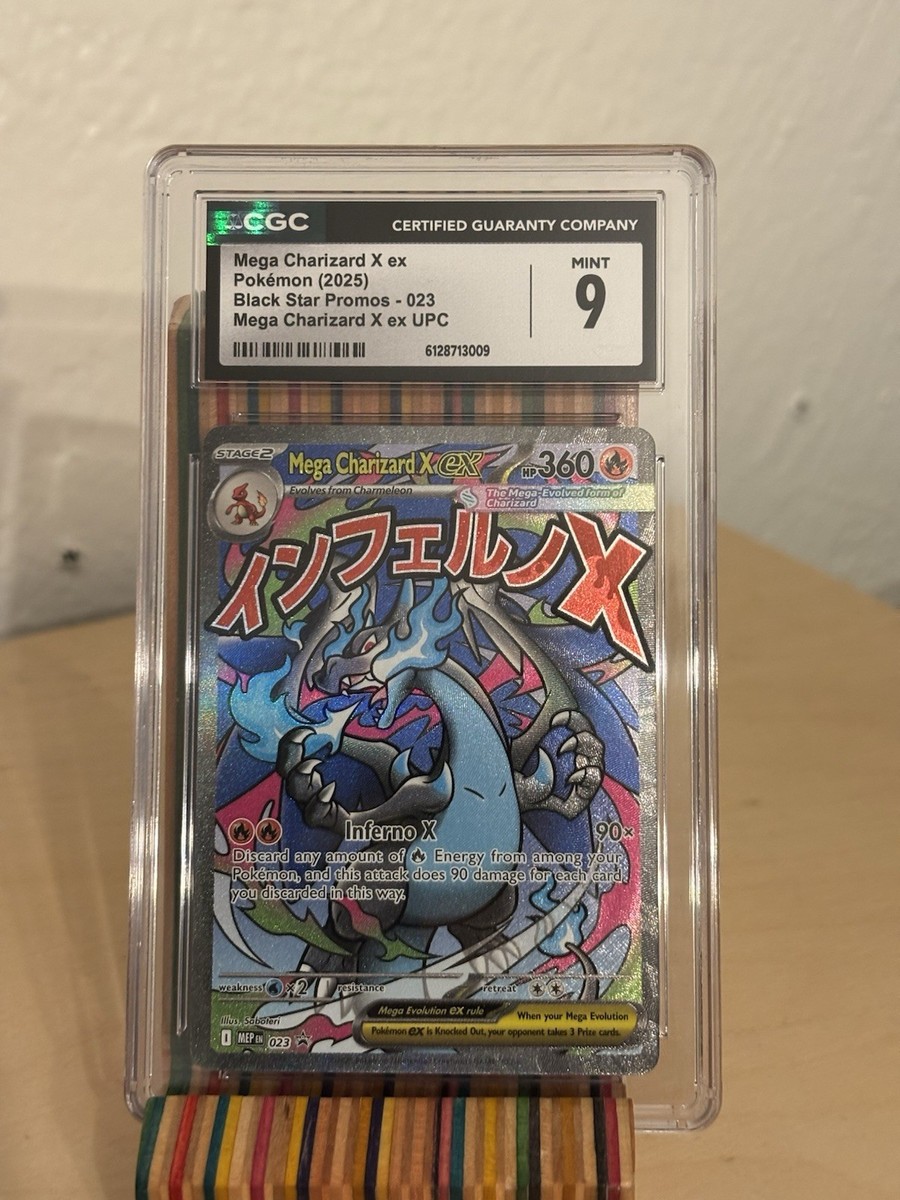 Mega Charizard X ex 125/094 Me02: Phantasmal Flames Holo for sale