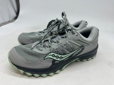 Saucony Excursion TR 13 Trail Athletic Running Sneakers Women's Gray Shoes - 11