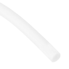 Bande d'étanchéité en mousse silicone 11 mm 2 m pour cordon en caoutchouc blanc
