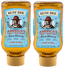 Busy Bee America's Truly Traceable Surowy miód 2-pak