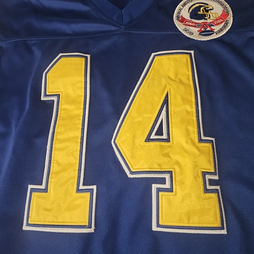Authentic Mitchell & Ness 1984 San Diego Chargers Dan Fouts Jersey Sz 52 Made US - Picture 2 of 8