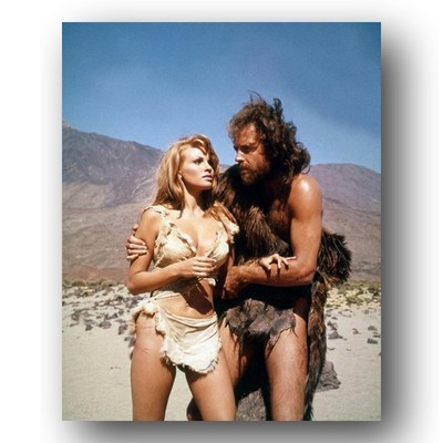 Raquel Welch John Richardson Photo 8x10 One Million Years B.C. Film Set 1966