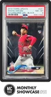SHOHEI OHTANI PSA 8 2018 TOPPS UPDATE #US1 RED JERSEY ROOKIE BLACK RC 12/67