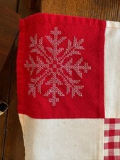 Snowflake Christmas Tablecloth from Germany