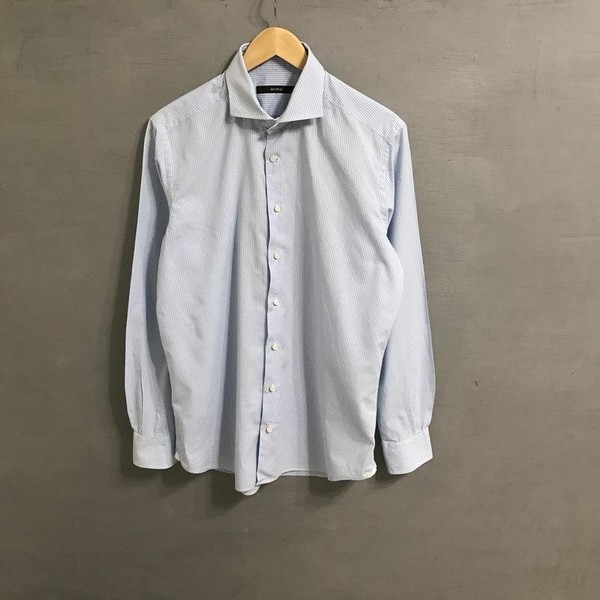 Men Windsor Shirt White Cotton 42 / XL / 50