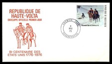 Mayfairstamps Upper Volta FDC 1975 Washington und Lafayette US Bicentenary First