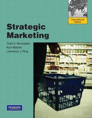 Strategic Marketing: International Edition,Todd Mooradian, Kurt 