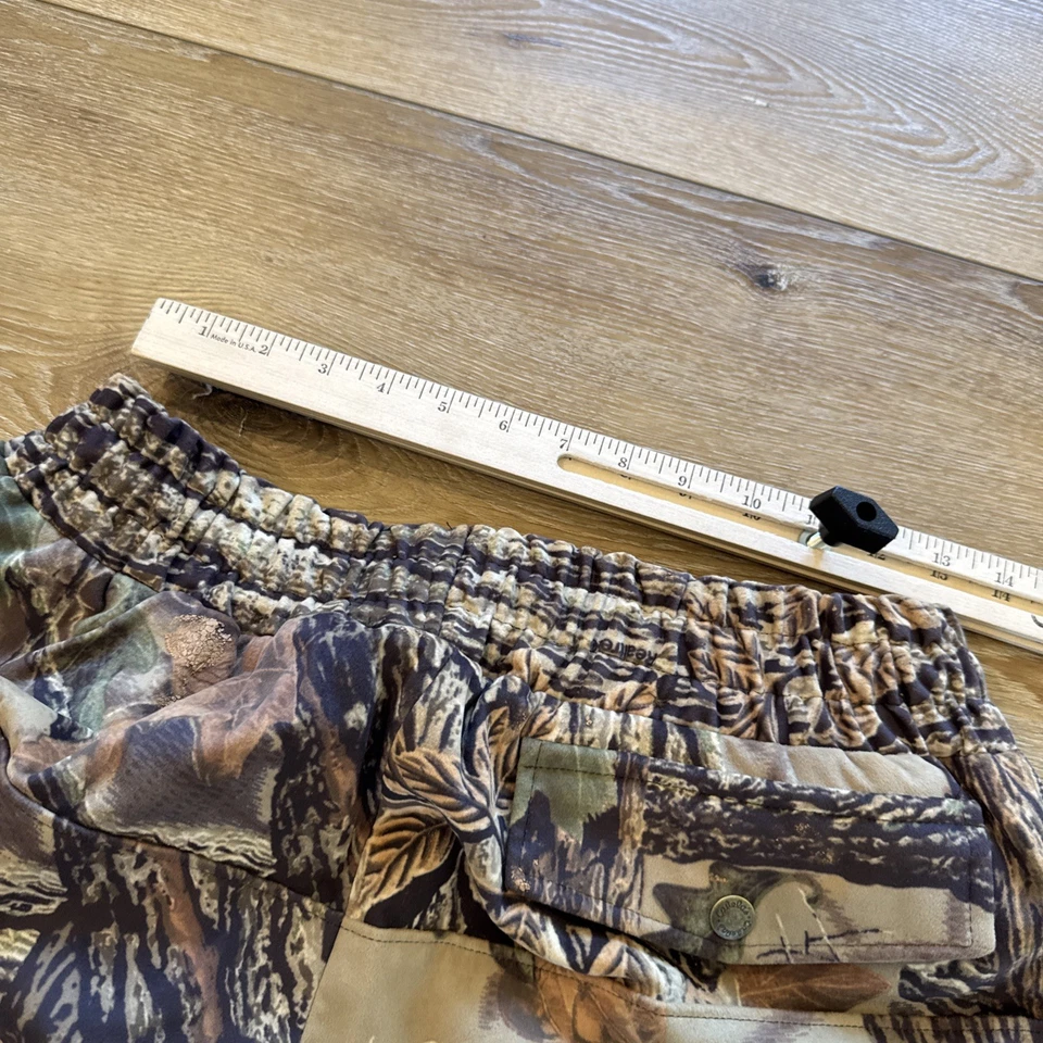 Cabela’s Dry Plus Pants Mens L Realtree Camo Micro Fleece Hunting Vintage - Image 3 of 4