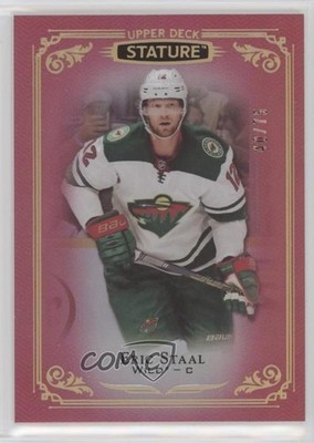 2019-20 Upper Deck Stature Red 40/75 Eric Staal #15 15ok