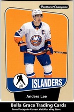 2024-25 Parkhurst Champions Anders Lee #9 New York Islanders NHL Hockey