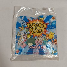 Pokemon Power 2000 Burger King "Pikachu" Sealed Toy Vintage Kids Meal Blind Bag