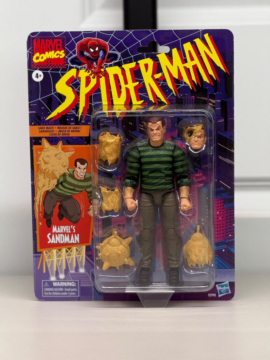 MARVEL LEGENDS サンドマン NEW!! Hasbro Marvel Legends │ Spider-Man Retro - Sandman│ 1/12