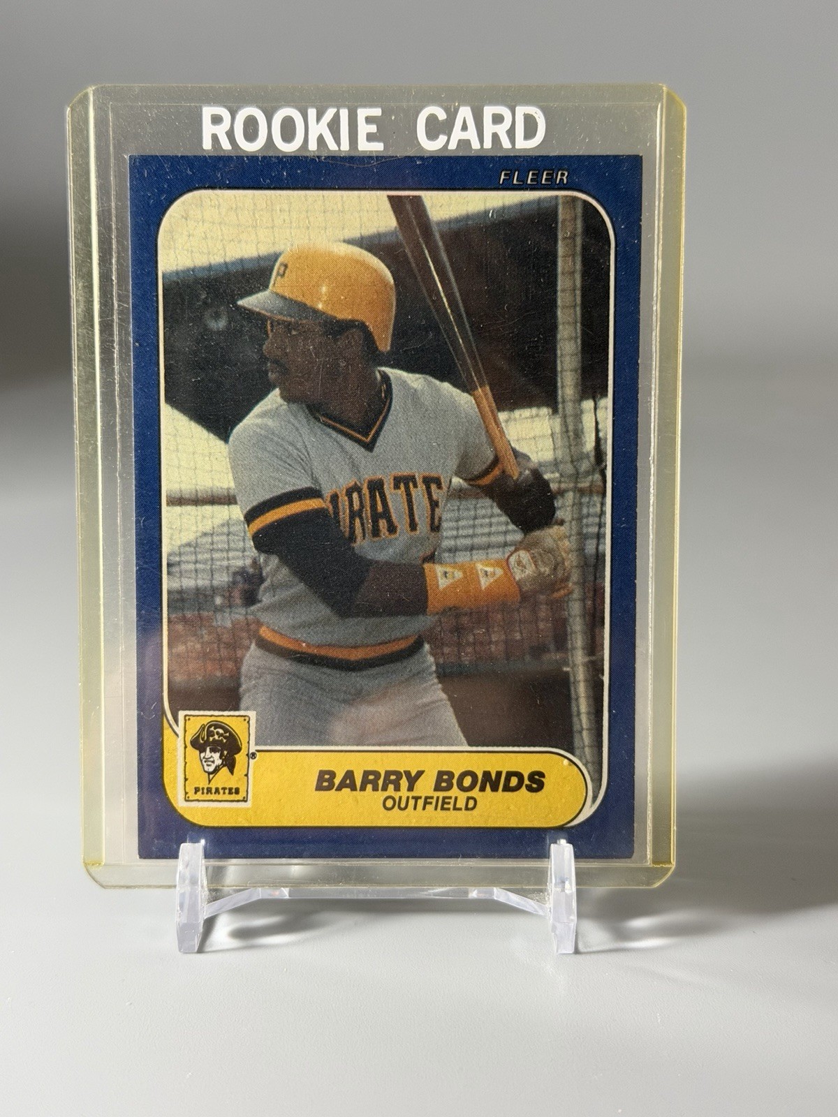 1986 Fleer Update - Barry Bonds #U-14 (RC)