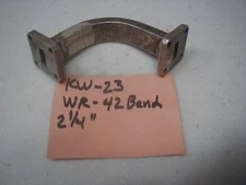 KW-23 K Band  WR-42 (18-26 GHz)  waveguide bend   READ