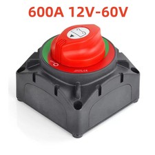 300A 600A Auto Battery Disconnect Switch 12V 24V 48V Marine Battery Mass Switch