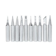 YIHUA 10Pcs 900M-T Soldering Iron Tips for Soldering Station Tool Set