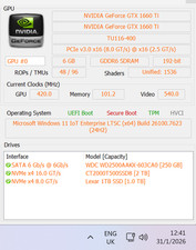 Manli GeForce GTX 1660 Ti Gallardo 6GB GDDR6 - OC 1815MHz - PREMIUM METAL SHROUD