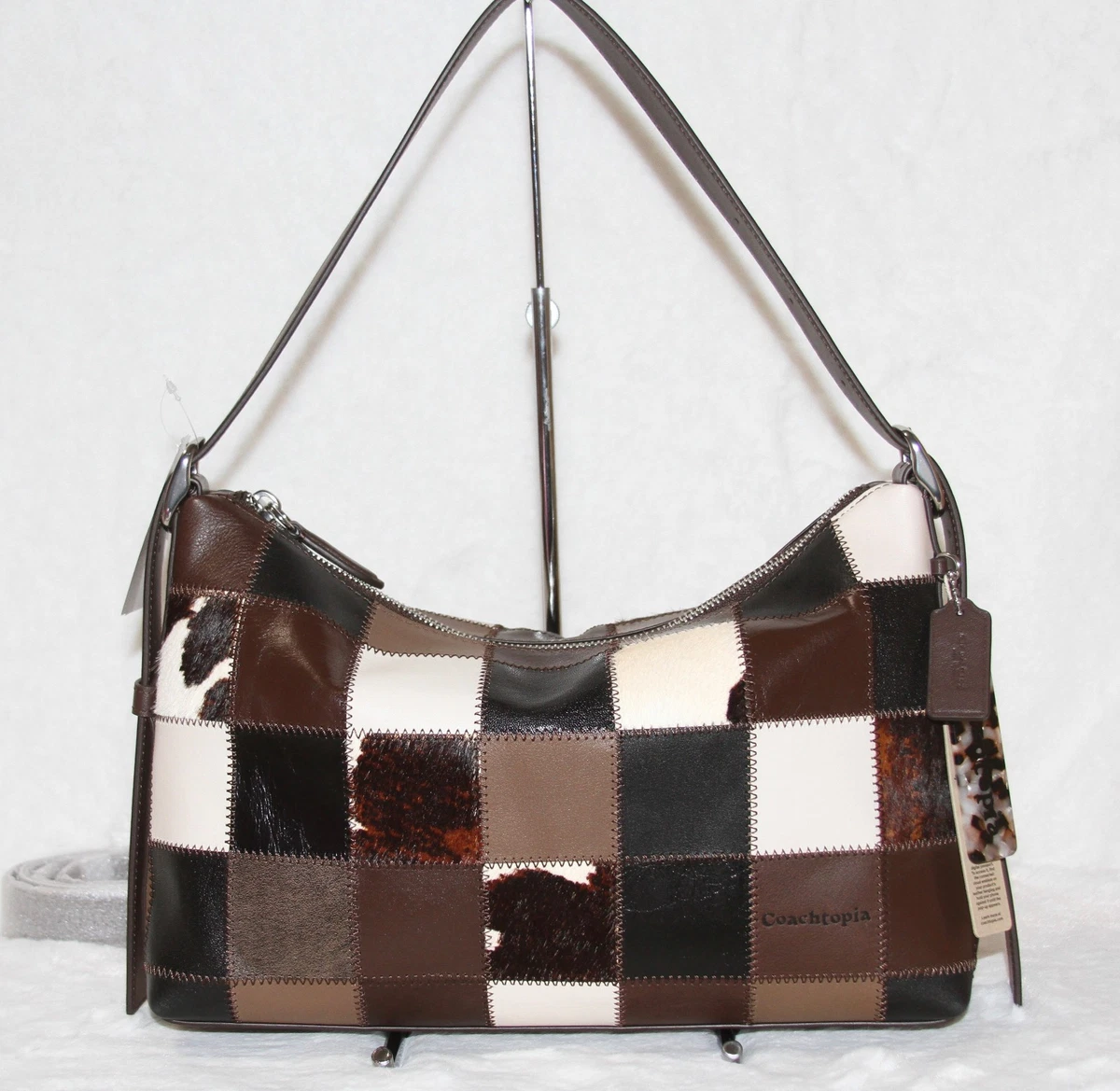 Coach Checkered Medium Bags & Handbags for Women for sale | eBay
