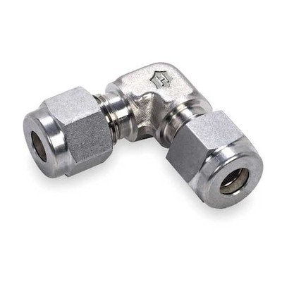 Ham-Let 765L-Ss-6Mm 15/64'' Let-Lok 316 Ss Union Elbow
