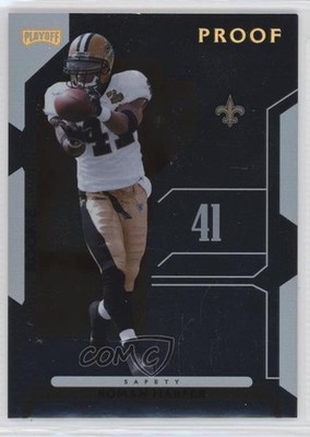 2006 Playoff NFL Playoffs Gold Proof 77/100 Roman Harper #150 Rookie RC jg5