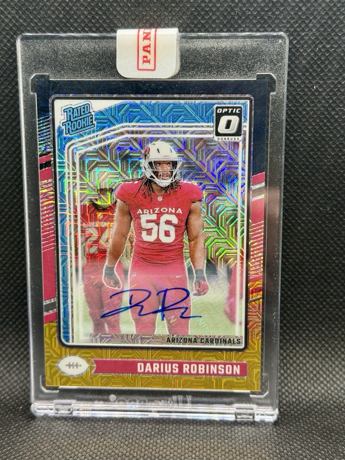 2024 Donruss Optic Darius Robinson RC Auto Black Gold /60 #225 Cardinals