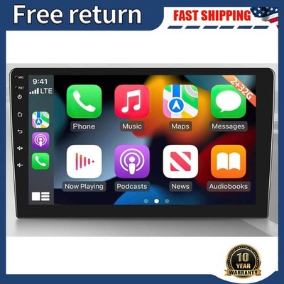 Android 13.0 Apple Carplay Car Stereo GPS For 2009-2014 Ford Fiesta Radio 2+32GB