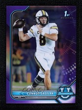 2021-22 Bowman U Chrome Prospects Purple Refractor Connor Bazelak #84 0nr3