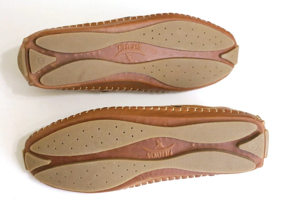 Mocasín Picolinos Jerez Brandy Cuero Tostado Comodidad Talla 41 con Caja Foto 3 de 4