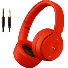 Wireless Bluetooth Headphones Over Ear, Hi-Fi Stereo Foldable Wired/Wireless