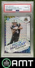 Tetairoa McMillan RC PSA 10 2025 Panini Mosaic 6/25 Men Mastery White Panthers